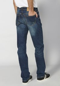 Koroshi Džínsy s rovným strihom - azul osc dark blue