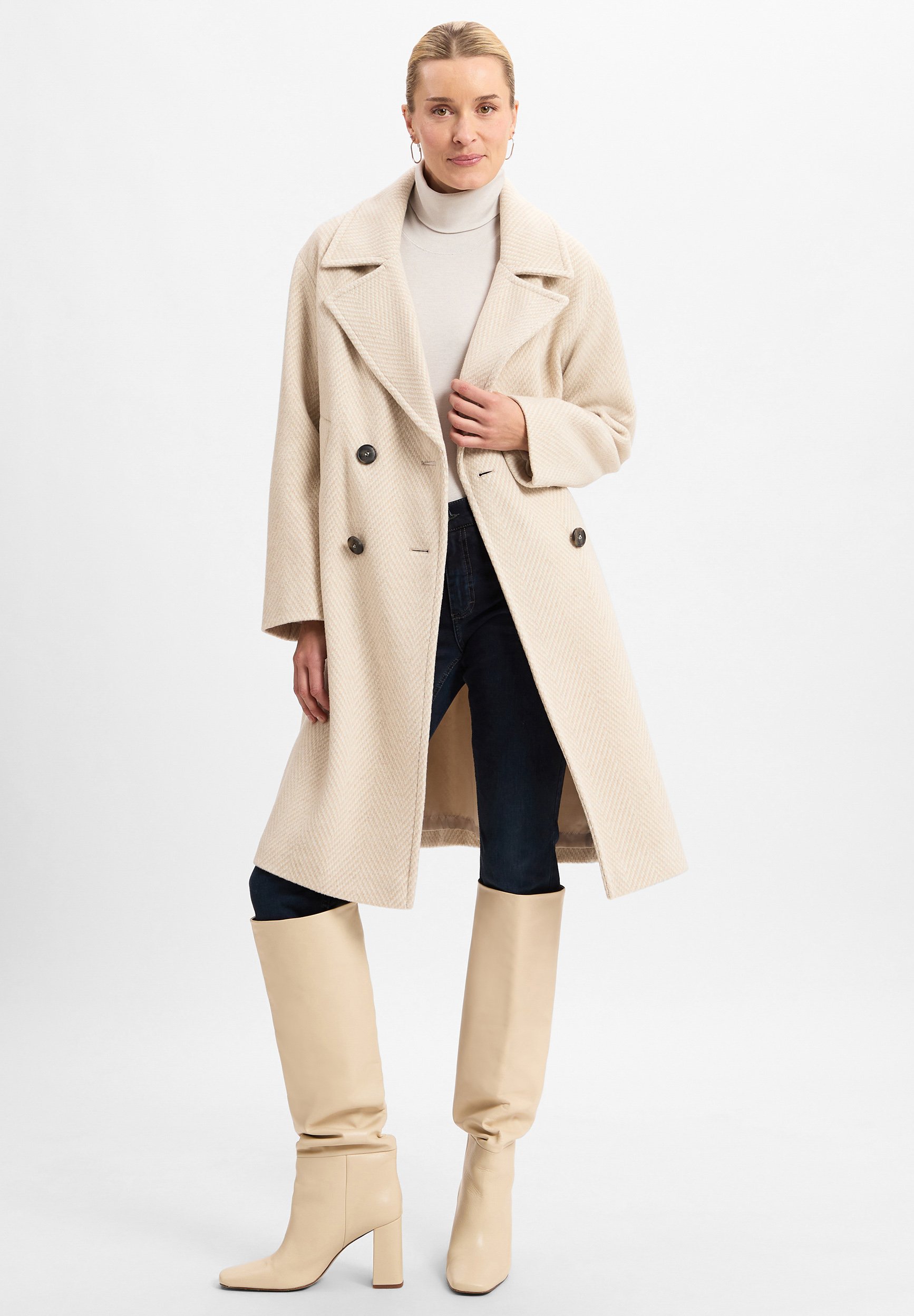 FUCHS SCHMITT Klassischer Mantel sand Zalando