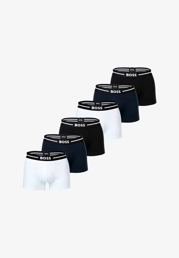 6ER PACK - BOLD LOGO - Boxer shorts - schwarz weiΓ dunkelblau
