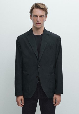 LIGHTWEIGHT TECHNICAL - Sakko - mottled dark blue