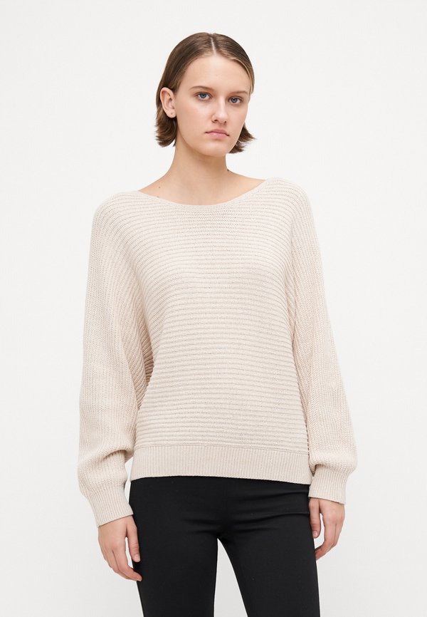 VMLUX BOATNECK BATWING  - Strickpullover - oatmeal melange