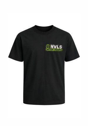 Neverless, HERREN T-SHIRT - EDM DESIGN ELECTRONIC EXPERIENCE - OVERSIZED - Print T-shirt - schwarz