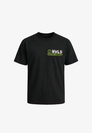Neverless, HERREN T-SHIRT - EDM DESIGN ELECTRONIC EXPERIENCE - OVERSIZED - Print T-shirt - schwarz