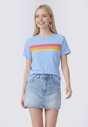 myMo, T-shirt print - beau blue