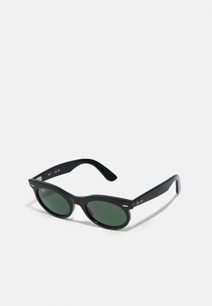 WAYFARER OVAL UNISEX - Saulesbrilles - black/green