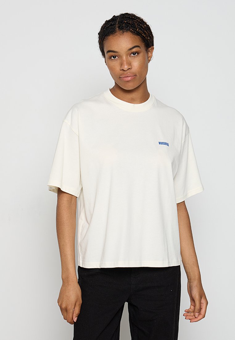 Woodbird T-shirt print crème Woodbird T-shirt print crème
