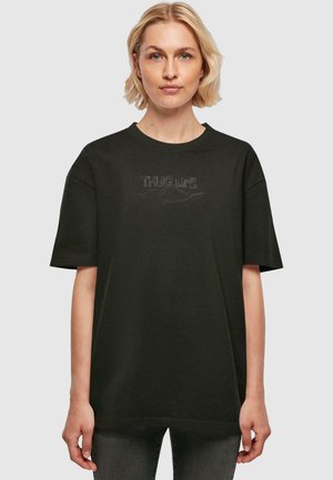 SMOKY - Tričko s potlačou - black
