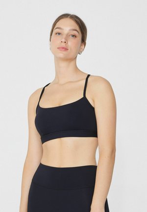 Tezenis, SPAGHETTI SHOULDER STRAP PADDED SPORT - Bustino - Black