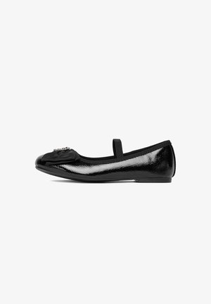 Juicy Couture, JUICY COUTURE BALLERINAS GIRL BLACK CS6623-02 - Ballerina's met enkelbandjes - black