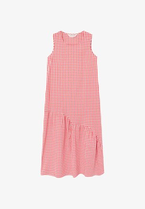 Compañía fantástica, VESTIDO CON ESTAMPADO VICHY - Vestido informal - rojo