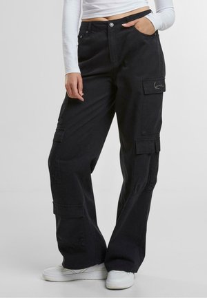 Jeans baggy - black