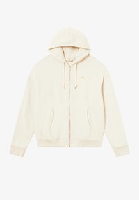SCRIPT UNISEX - Jersey con capucha - antique white