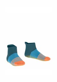 FALKE COLOUR BLOCK - Chaussettes - peacock