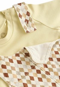 Next REGULAR FIT - SET - Latzhose - mineral harlequin