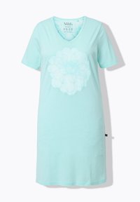Ulla Popken 2 PACK SLEEP - Camicia da notte - light mint green