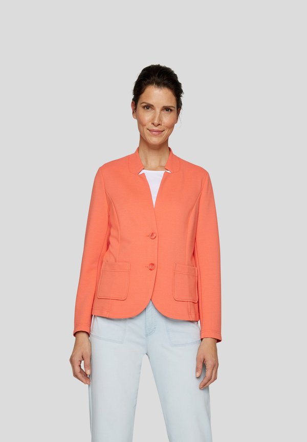 Strickjacke - orange