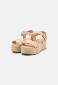mtng AMAD - Sandalias con plataforma - rufy natural