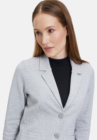 Cartoon MIT REVERSKRAGEN - Blazer - grau weiß