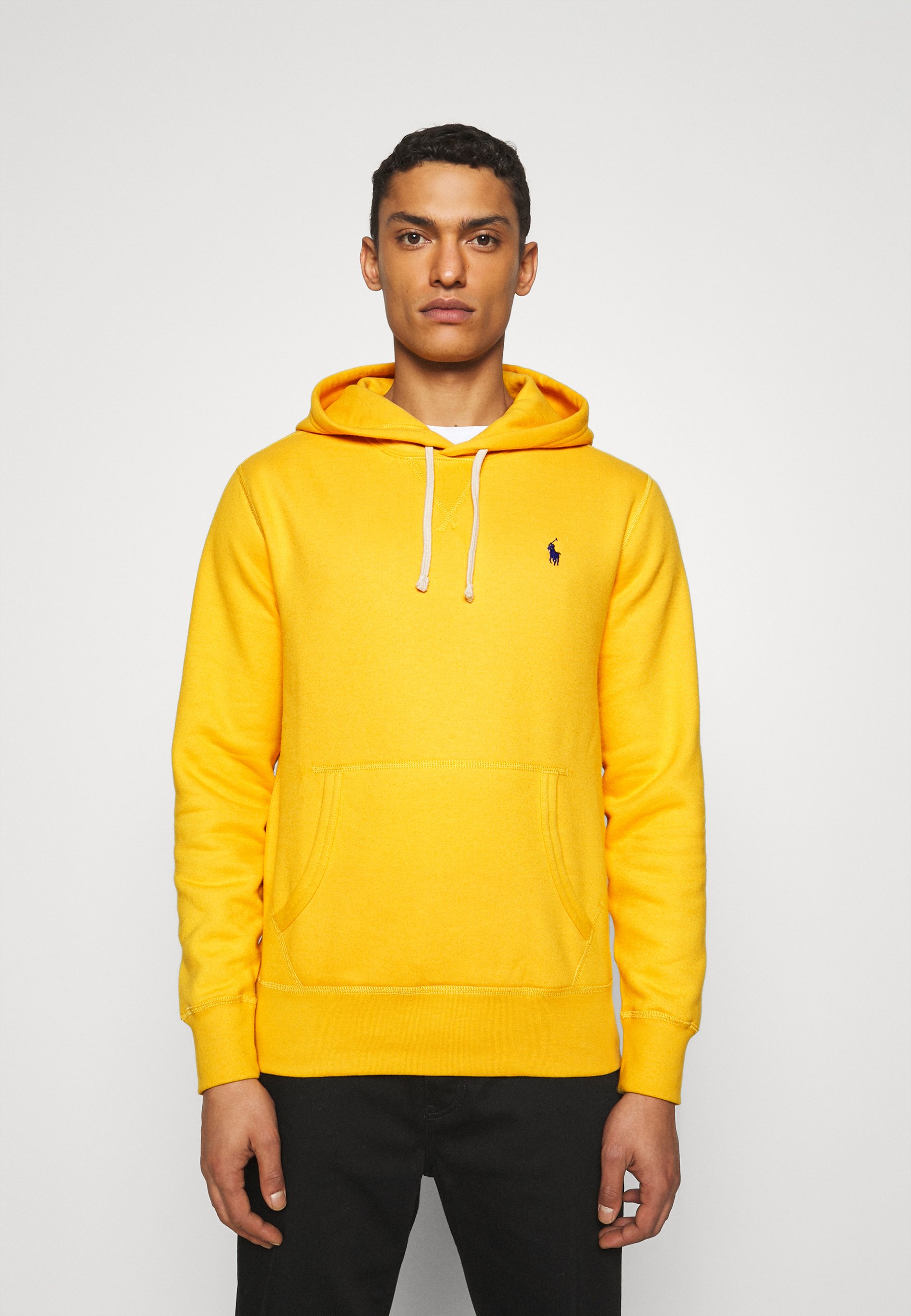 Polo Ralph Lauren HOOD LONG SLEEVE - Sweatshirt - gold bugle/yellow -  Zalando.ie