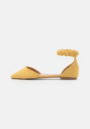 Ballerine con cinturino - yellow