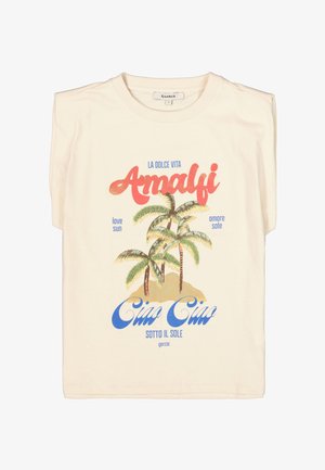 Garcia, T-shirt print - whitecap
