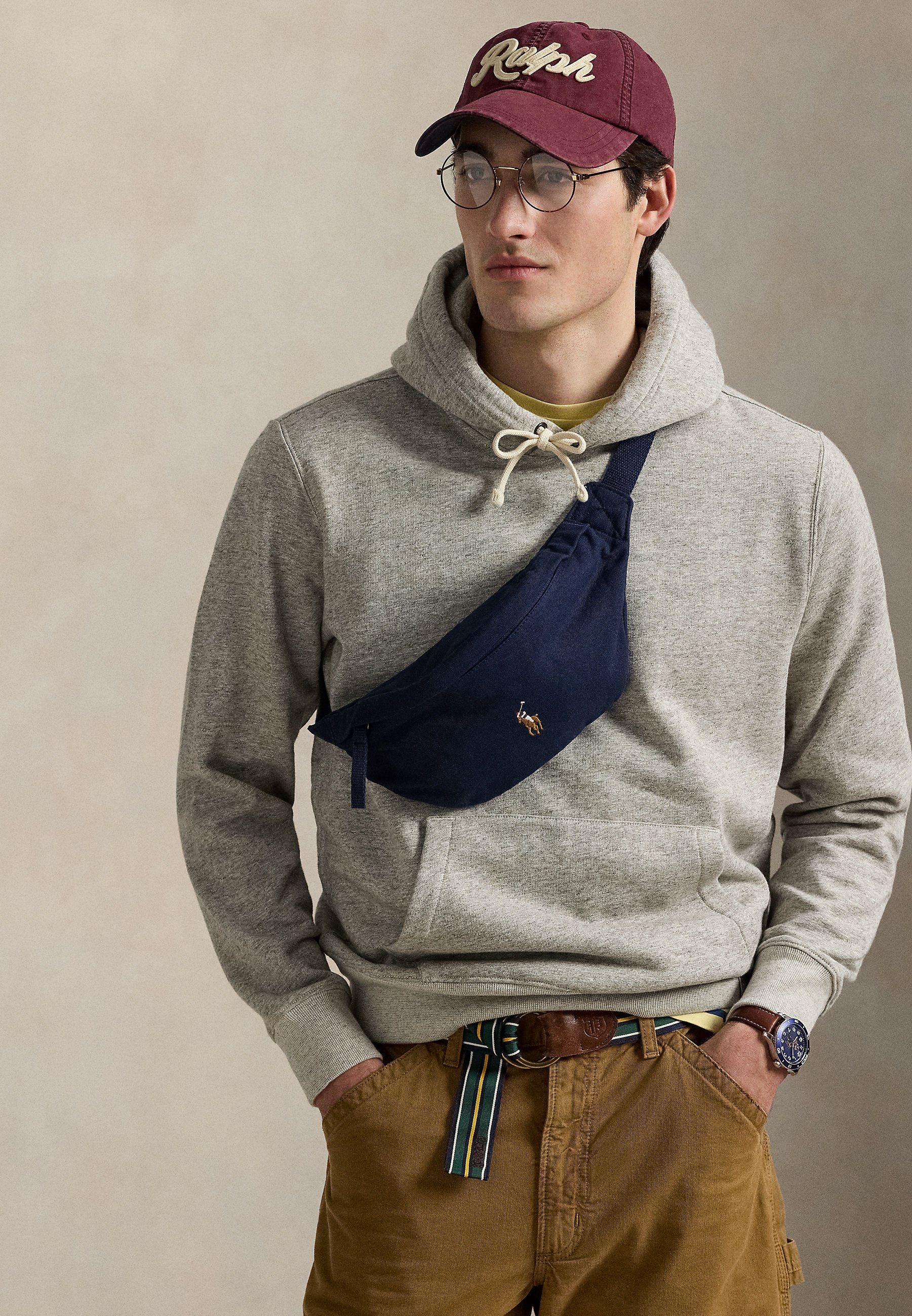 Polo Ralph Lauren CANVAS WAISTPACK UNISEX - Bum bag - newport navy