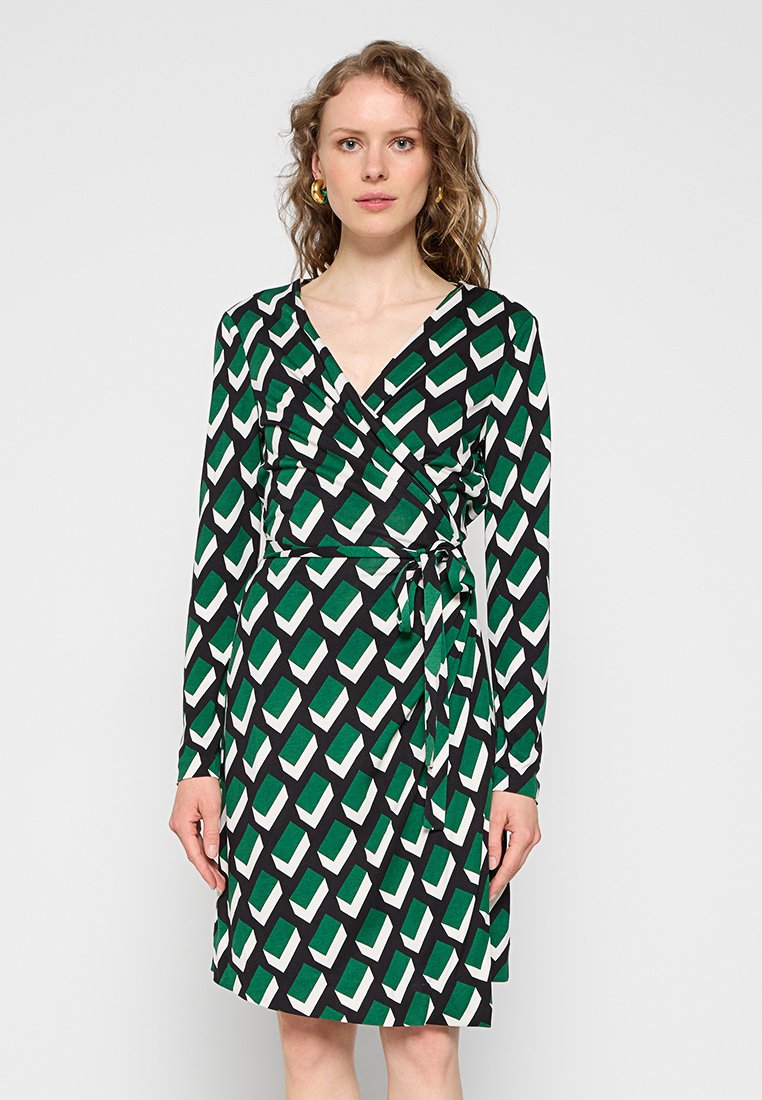 Diane von Furstenberg Jurk donkergroen