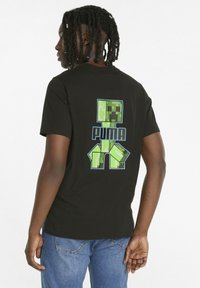 Puma MINECRAFT  - Apdrukāts T-krekls - puma black