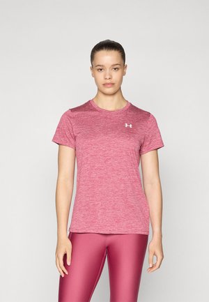TECH TWIST - T-shirt de sport - fuchsia dusk/white