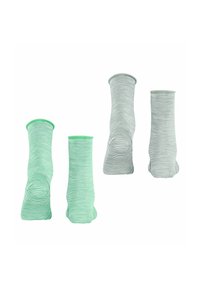 Esprit ALLOVER STRIPE 2-PACK - Socken - mouline
