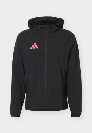 adidas Performance, TIRO TRAVEL  - Windbreaker - black/power pink