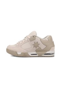 Unselected, tan/white