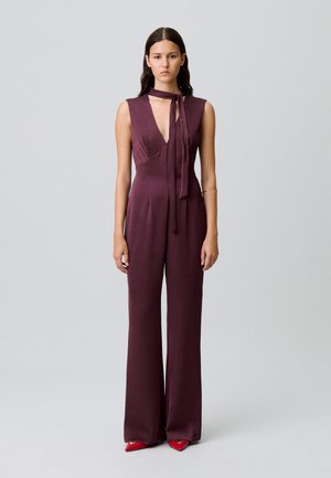 Tuta jumpsuit - aubergine