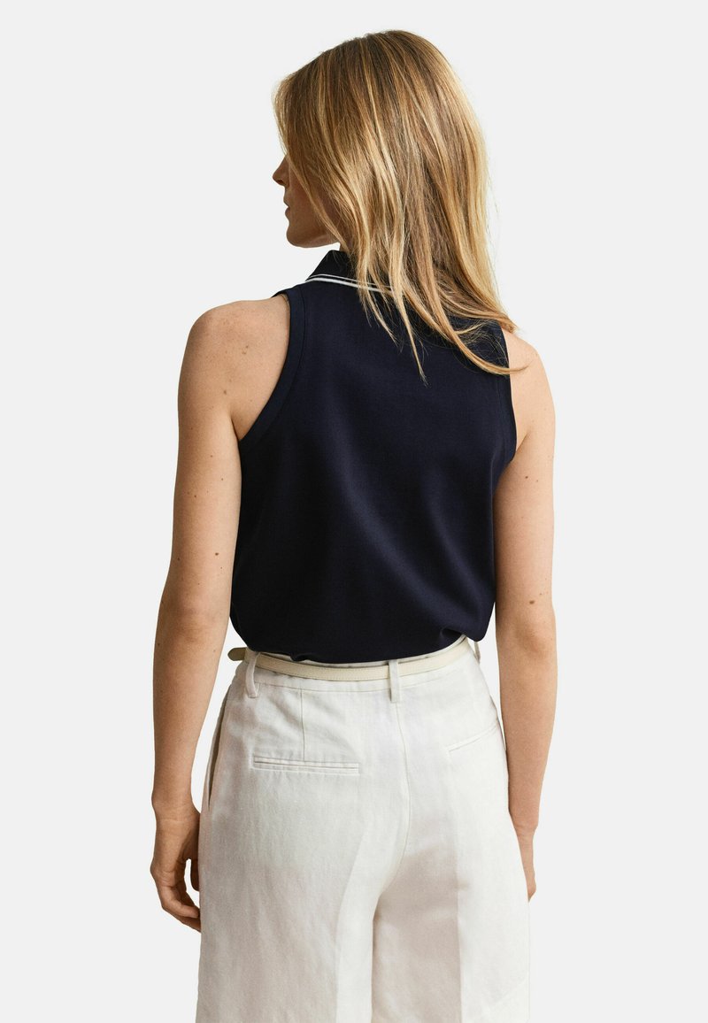 GANT SLEEVELESS - Polotričko - evening blue