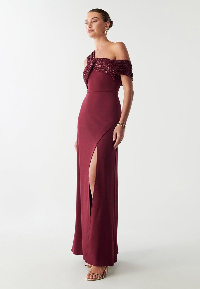 trisha slip maxi dress BWLDR TRISHA - Occasion wear - burgundy/red