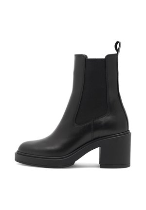Gino Rossi, CHELSEA - Platform bokacsizmák - black