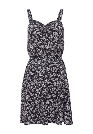 Robe de jour - mottled black