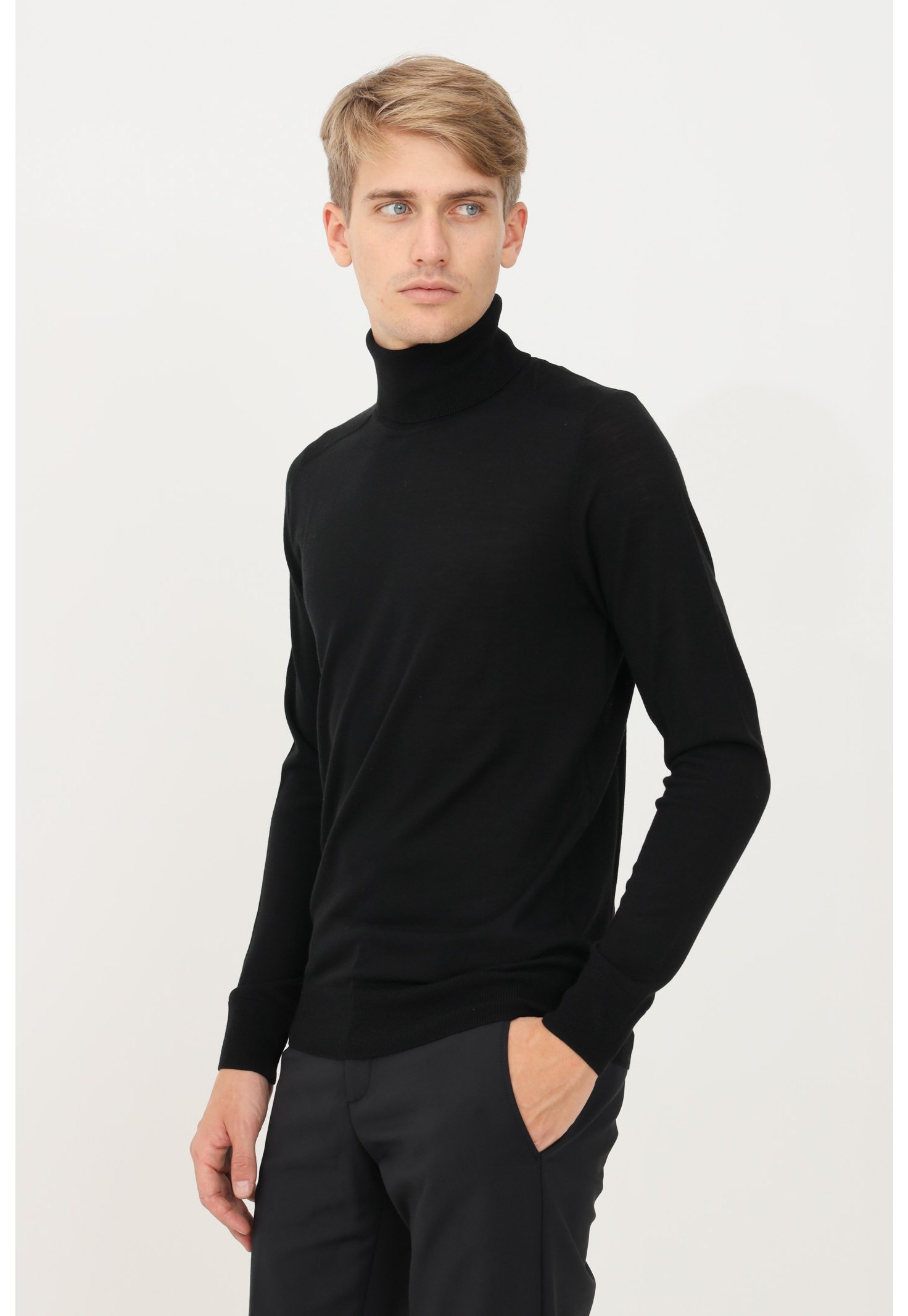 Patrizia Pepe Maglione - nero vinile/nero - Zalando.it
