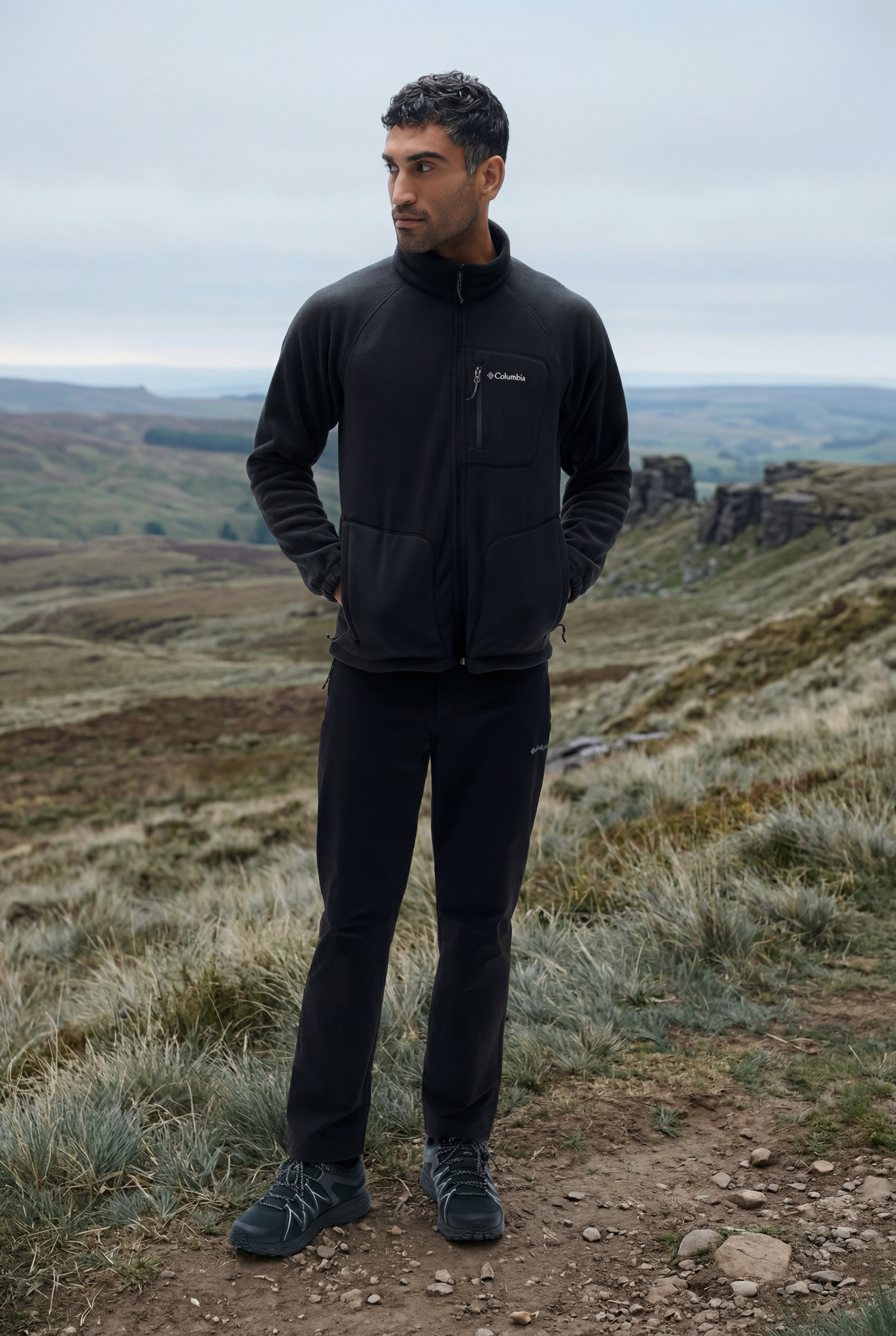 Columbia FAST TREK II - Jachetă din fleece - black/negru - Zalando.ro