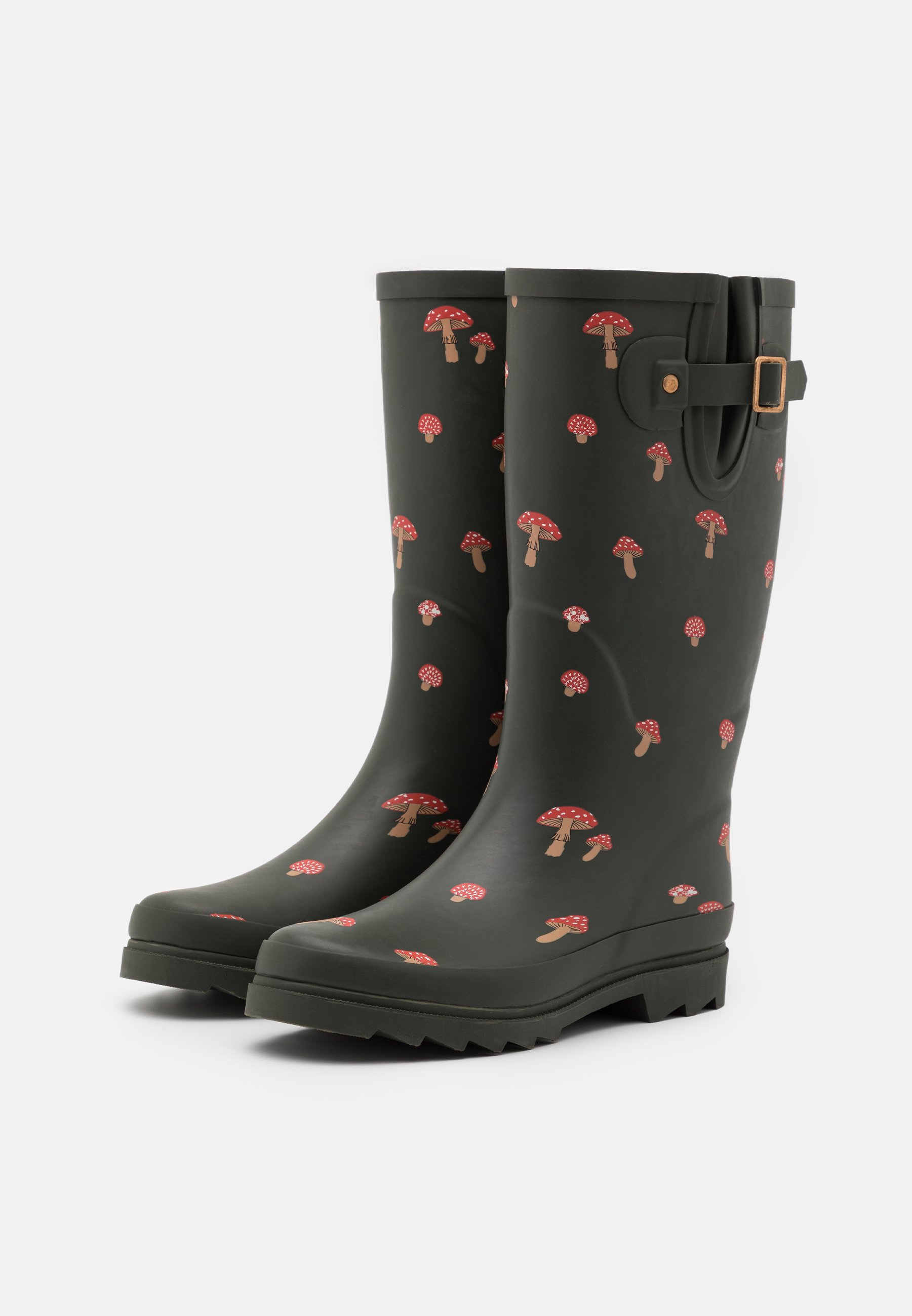 Anna Field Botas de agua - dark green/verde oscuro - Zalando.es