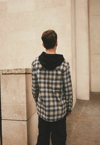 Next LONG SLEEVE REGULAR FIT - Ing - black white