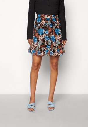 VILA VIFANNA HIGH WAIST SKIRT - Mini skirts  - black