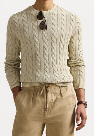 Strickpullover - beige