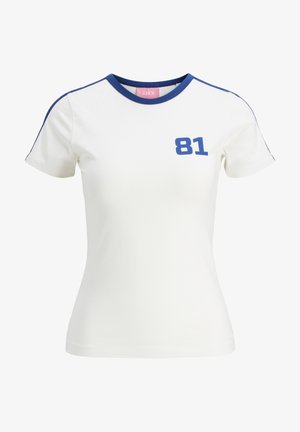 JJXX, JXGIGI CONTRAST PRINT TEE - Camiseta estampada - cloud dancer