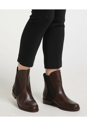 Botine cowboy/biker - espresso