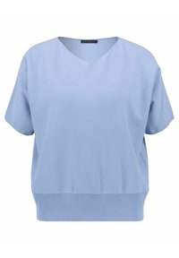 DRYKORN Jednoduché tričko - light blue