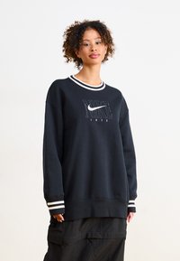 Nike Sportswear - CREW - Sweatshirt - black Image miniature 1