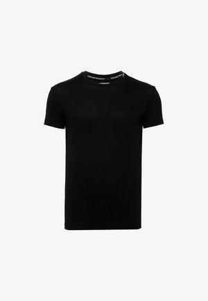 Emporio Armani, EAGLE - T-shirts basic - schwarz