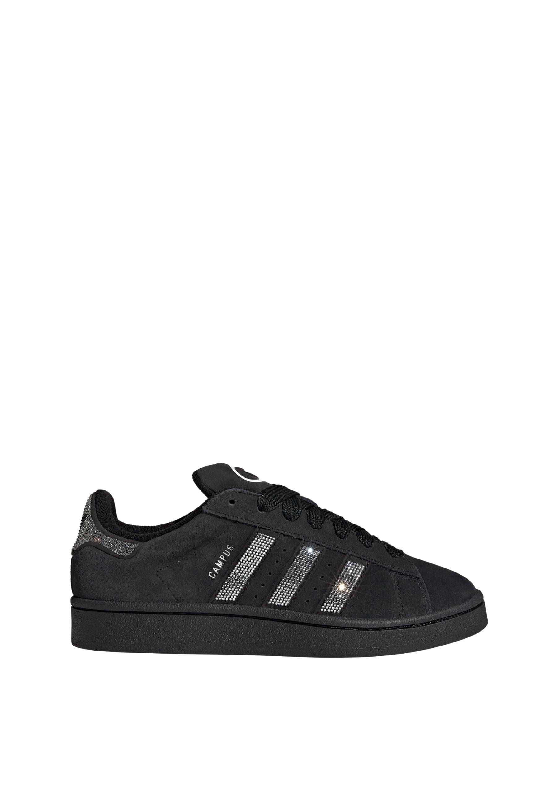 Adidas Originals CAMPUS 00S W RHINESTONE Trainers Core Black Silver Adidas Originals CAMPUS 00S W RHINESTONE Trainers Core Black Silver