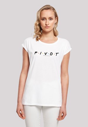 FRIENDS TV SERIE PIVOT LOGO - Print T-shirt - white